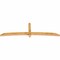 Ekena Millwork Bellingham Timber Gable Bracket, Western Red Cedar, 108"W x 31 1/2"H x 4"D x 4"F, 7/12 Pitch GBW108X31X0404BEL00RWR - alternate 2
